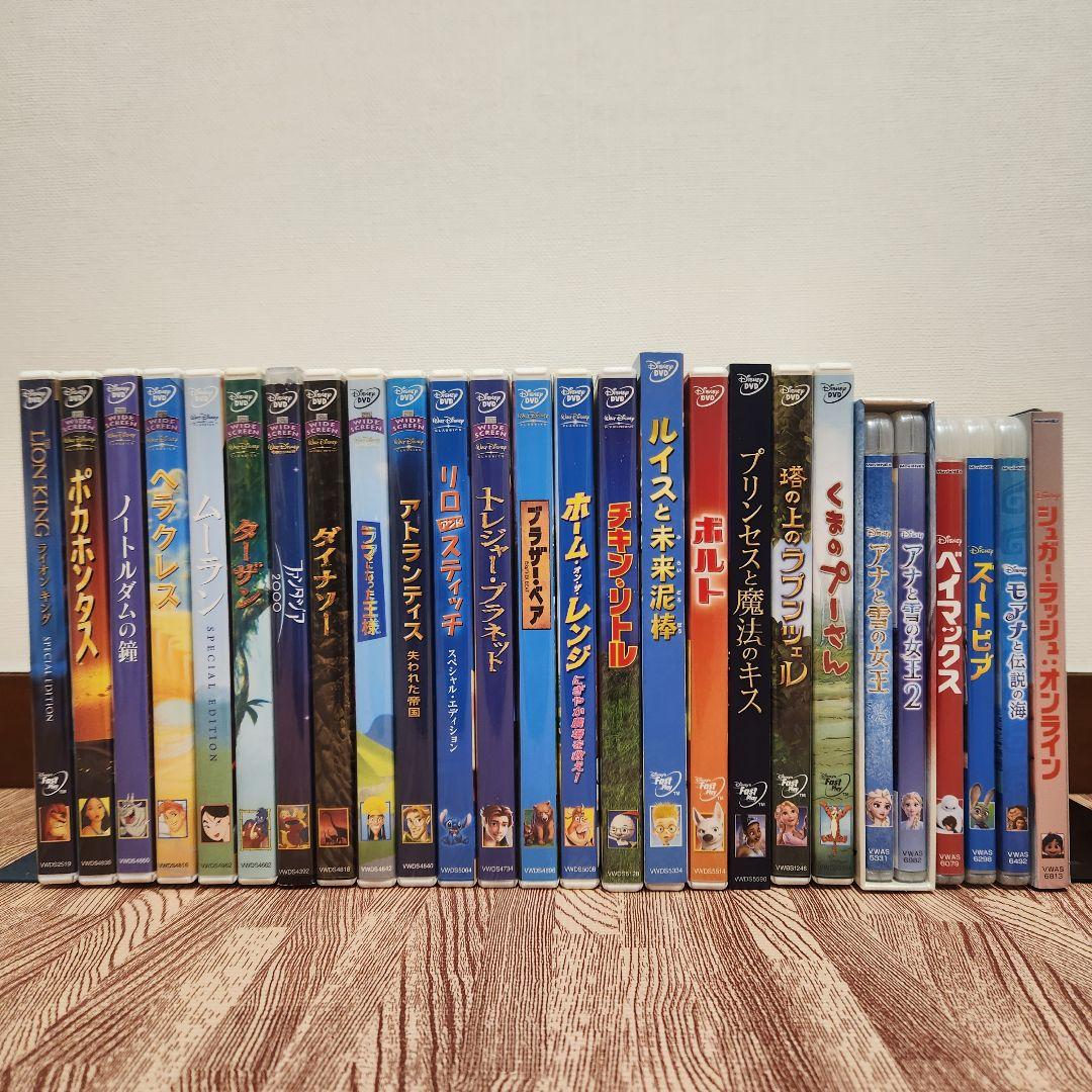 ディズニー&ピクサー　アニメDVD Blu-ray　100枚越　大量まとめ売り