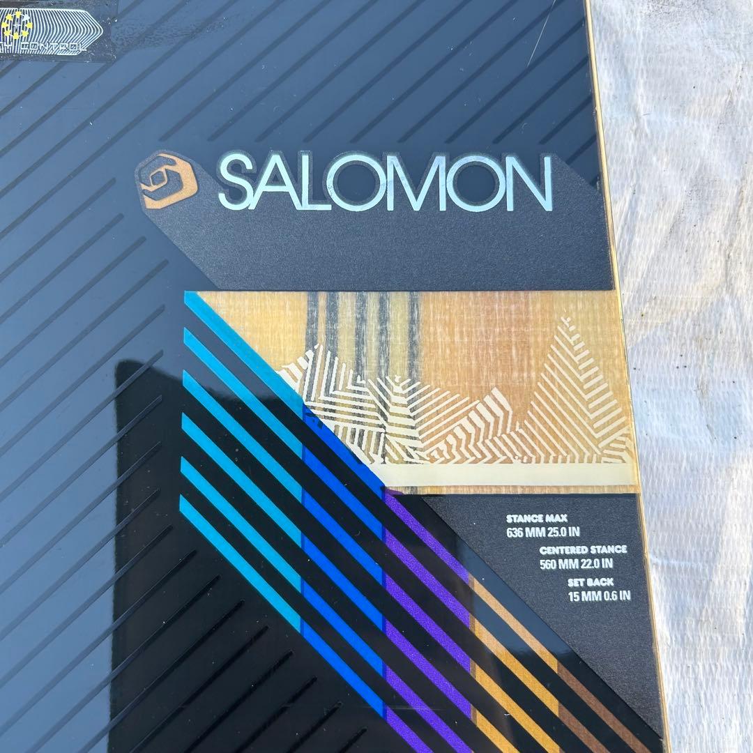 Salomon スノーボード サイト　SPCL2 幾何学模様 ケース付き
