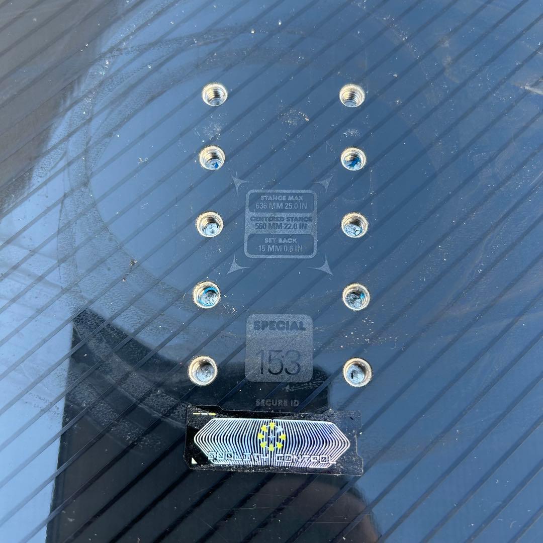 Salomon スノーボード サイト　SPCL2 幾何学模様 ケース付き