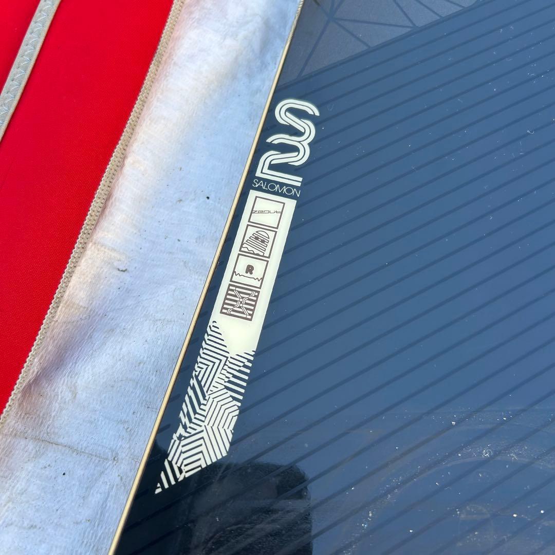 Salomon スノーボード サイト　SPCL2 幾何学模様 ケース付き
