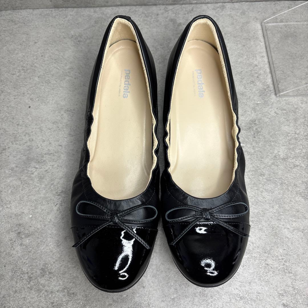 展示品未使用！Pedala アシックスペダラ ウォーキング バレエシューズ 黒