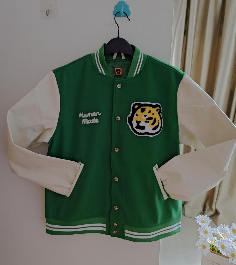 Human Made スタジアムジャケット 緑