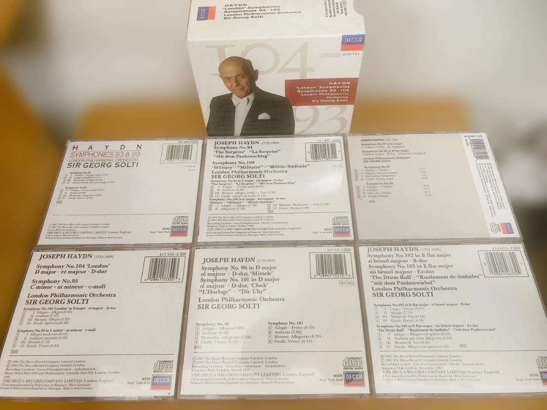 【希少CD】HAYDN London Symphonies 93-104
