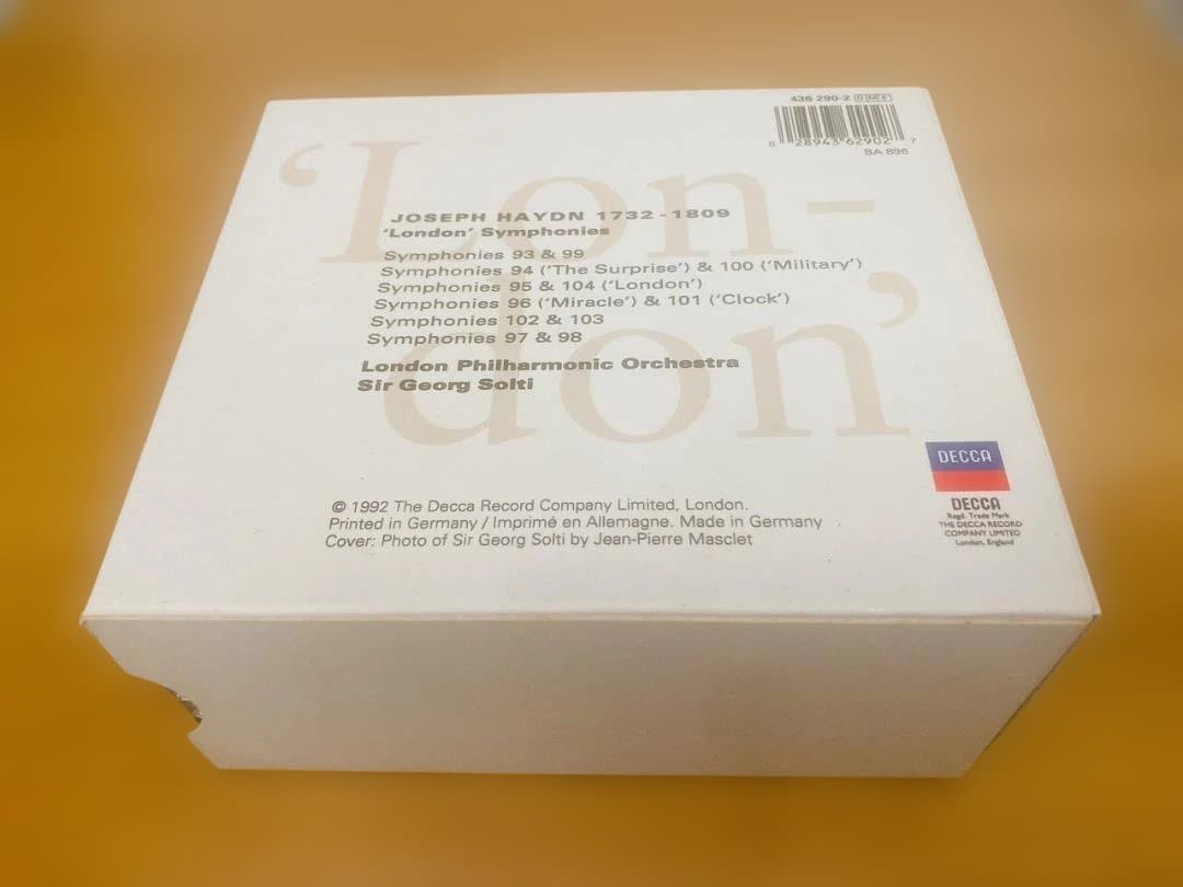 【希少CD】HAYDN London Symphonies 93-104