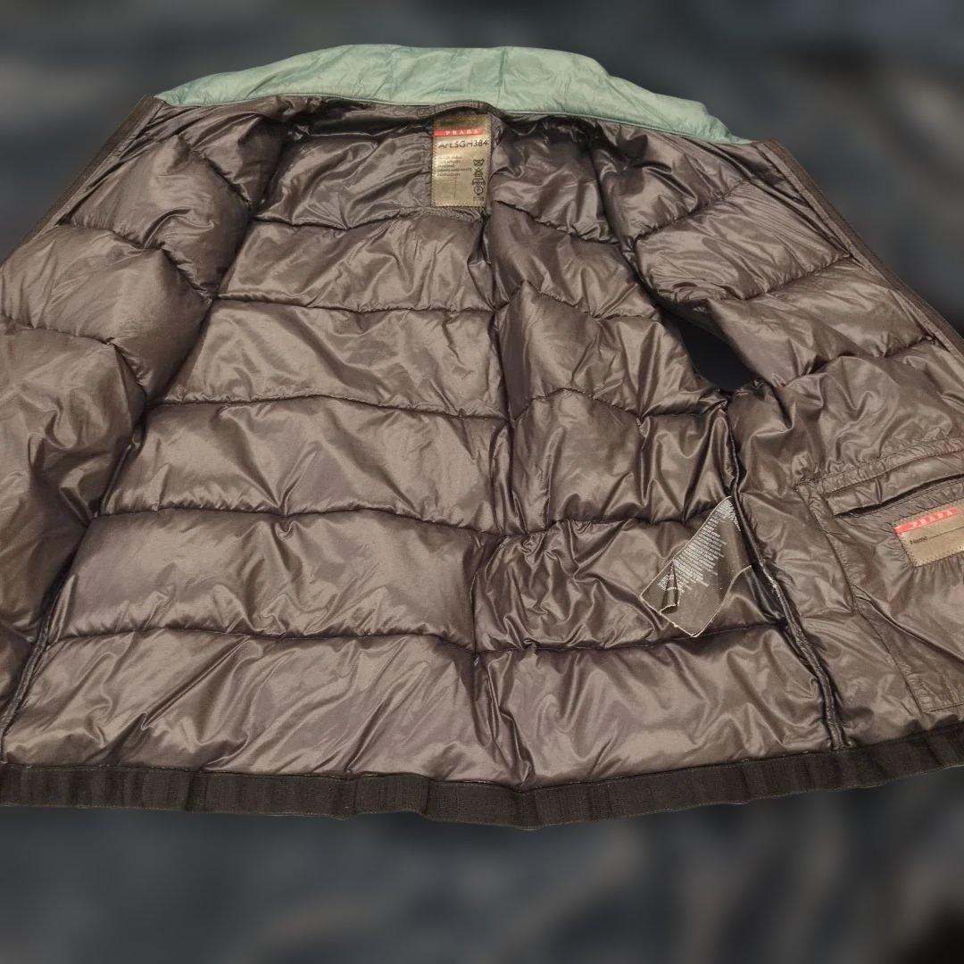 PRADA Art.SGH384 グリーン ダウンベスト