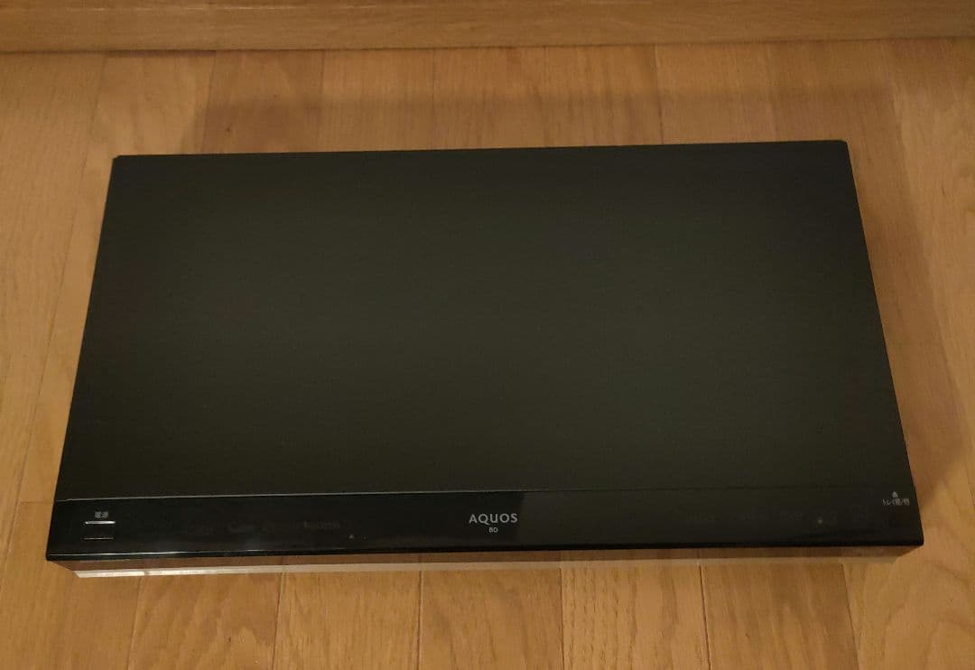 SHARP ブルーレイレコーダー BD-W580 2015年製 互換リモコン付①