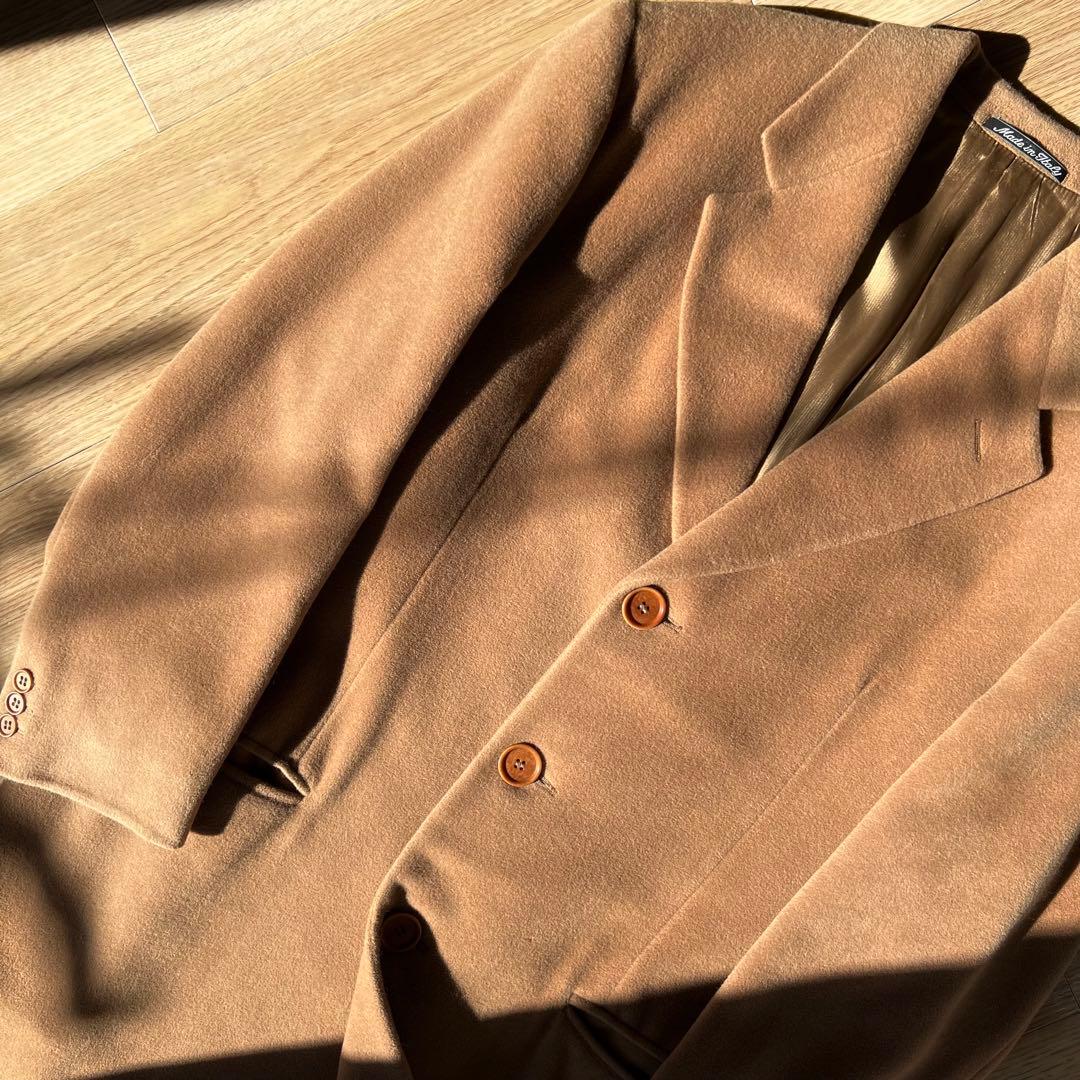 90s Giorgio Armani コート ロング カシミヤ キャメル