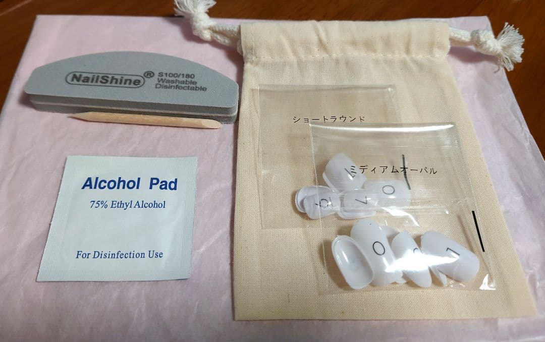 EVER NAIL エバーネイル Tulle Pink ネイルチップ