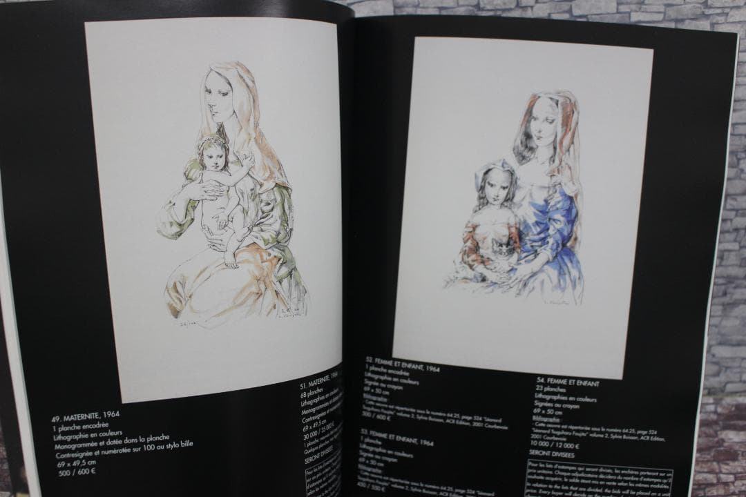 藤田嗣治 君代コレクションオークションカタログ 2007年 貴重