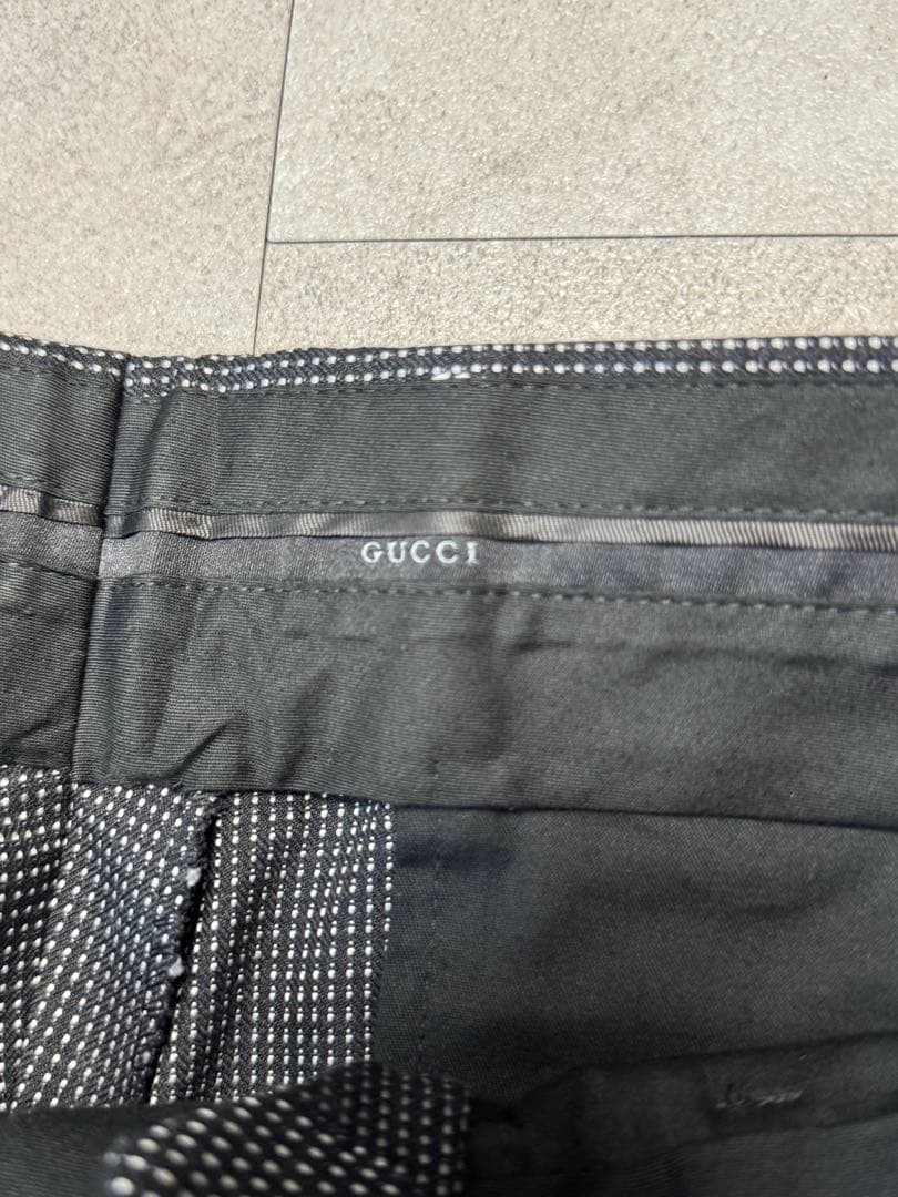 GUCCI トムフォード期 ドット 2B スーツ セットアップ