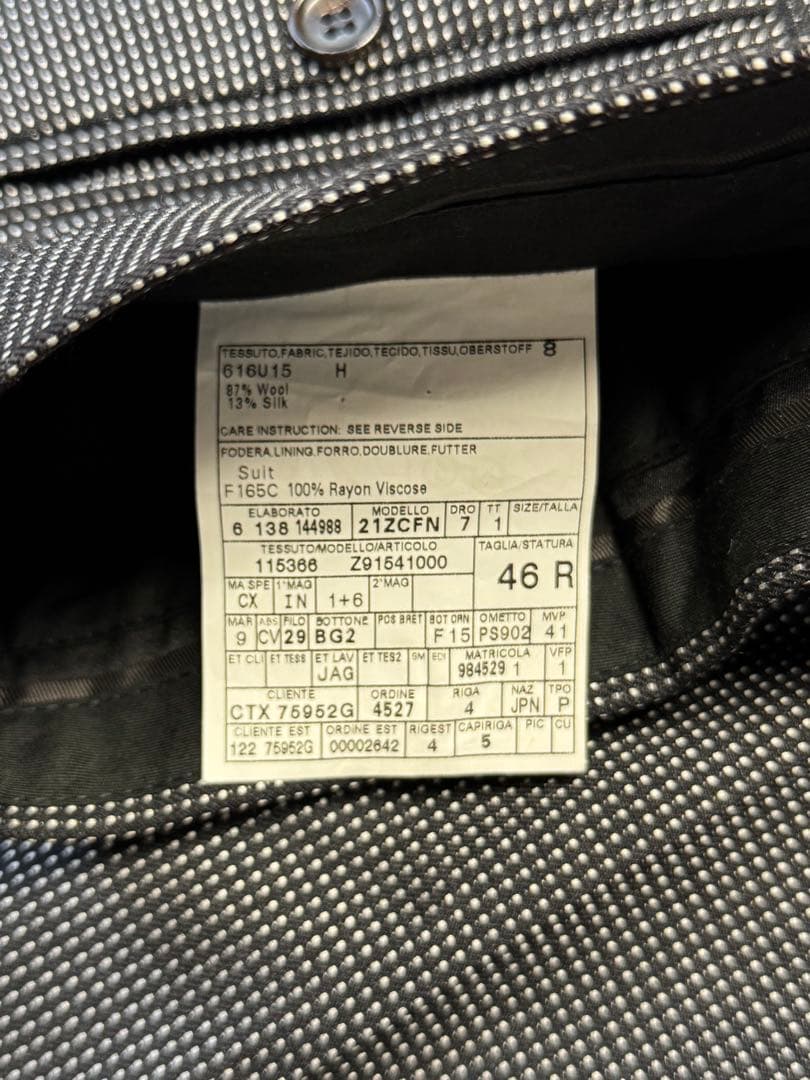 GUCCI トムフォード期 ドット 2B スーツ セットアップ