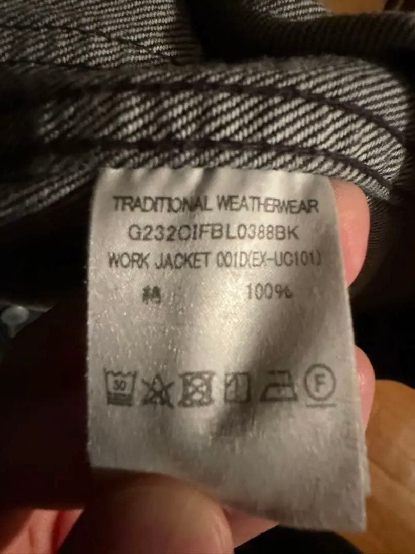 Traditional Weatherwear ダークグレー デニムジャケット