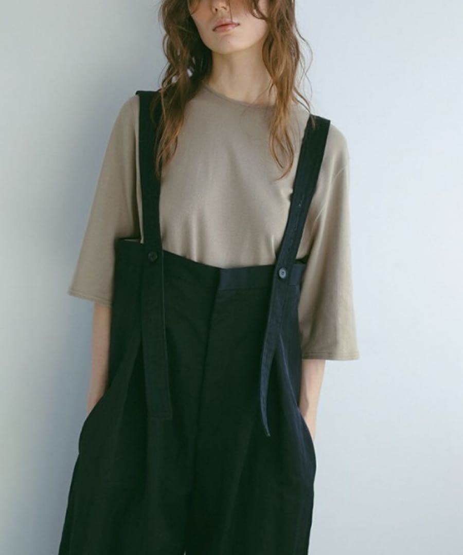 ヴェルドグリ　プロフ必読願います専用⭐︎ エトレトウキョウサスペンダーヘムパンツ