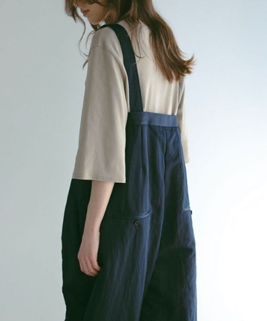 ヴェルドグリ　プロフ必読願います専用⭐︎ エトレトウキョウサスペンダーヘムパンツ