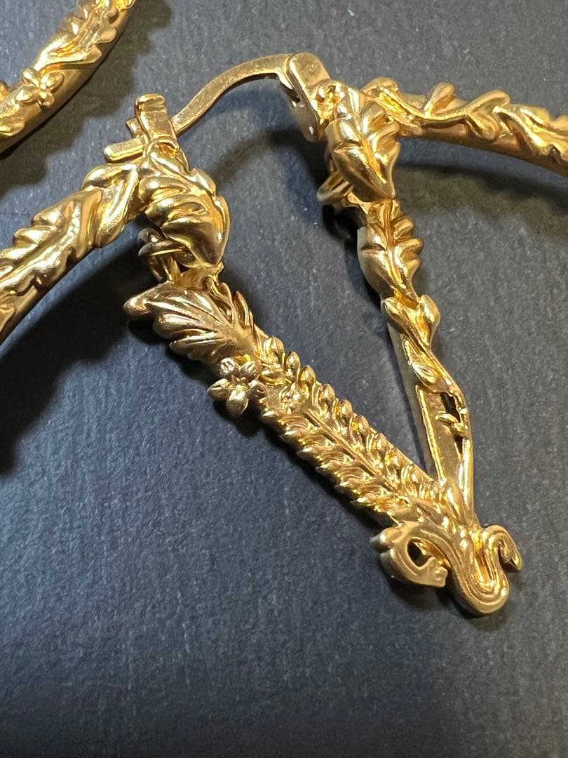 Versace ピアス　リング