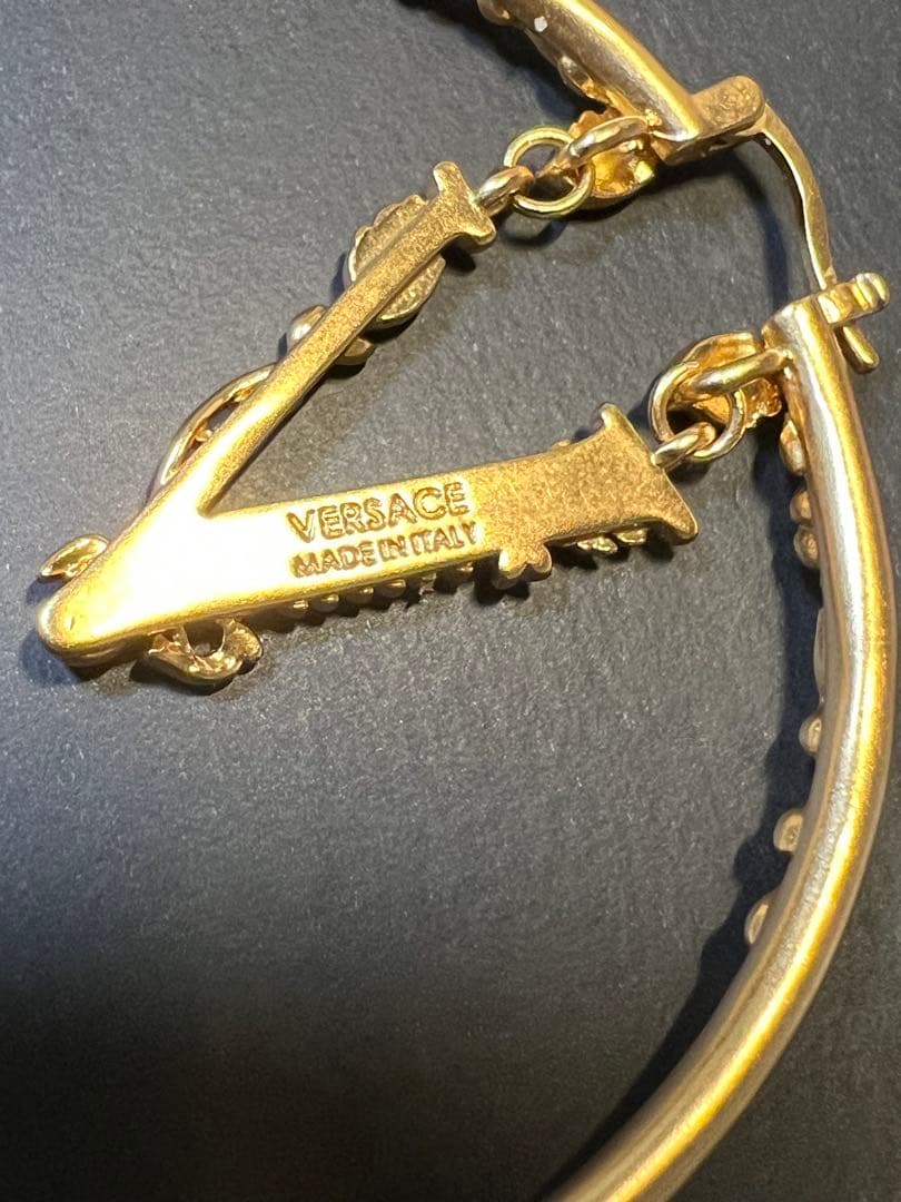 Versace ピアス　リング