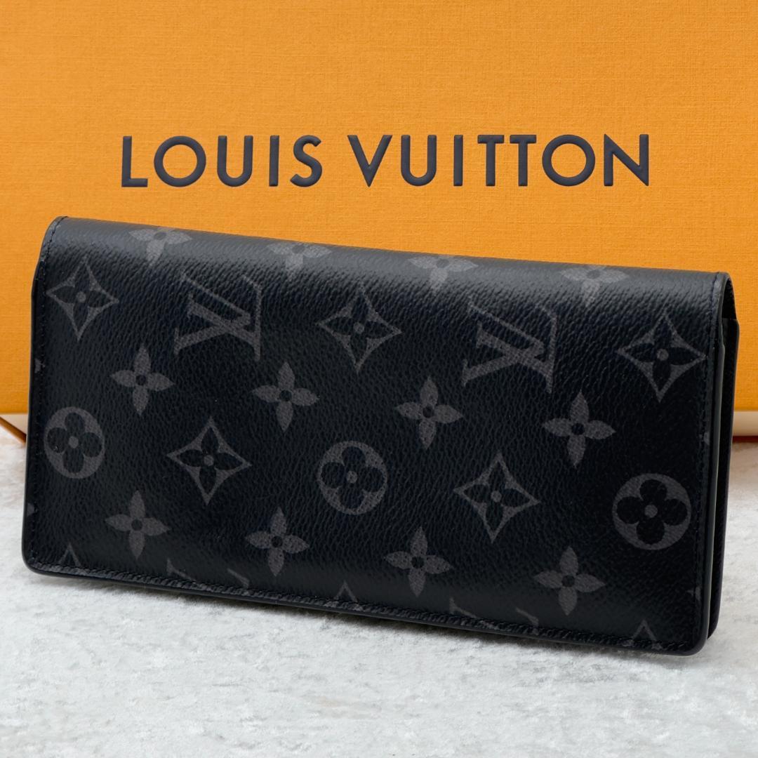 ルイヴィトン モノグラムエクリプス ポルトフォイユブラザ 財布 新型