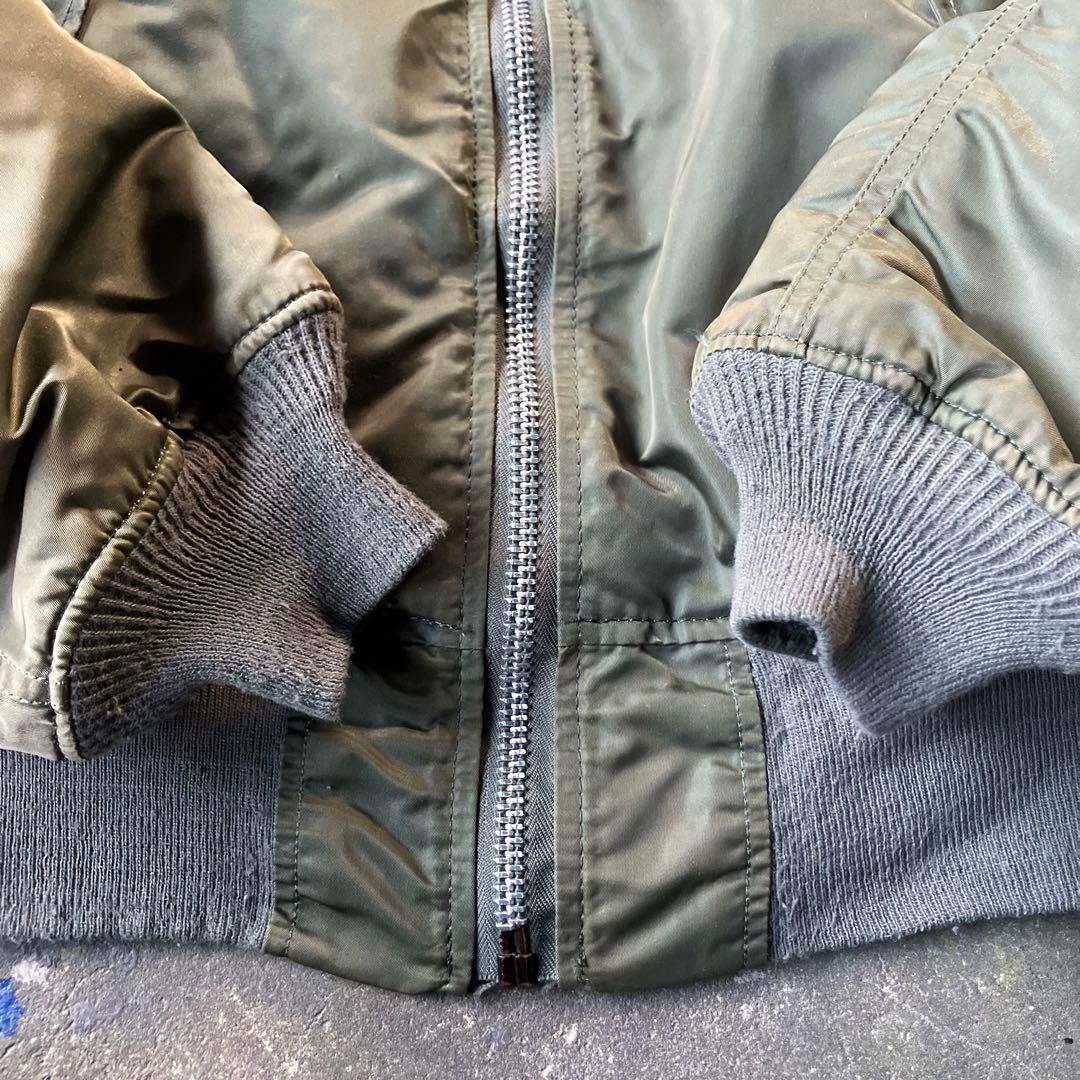 ALPHA INDUSTRIES MA-1 カーキ USA製 90s