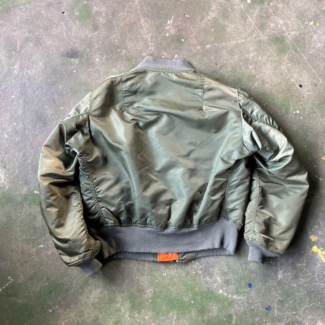 ALPHA INDUSTRIES MA-1 カーキ USA製 90s