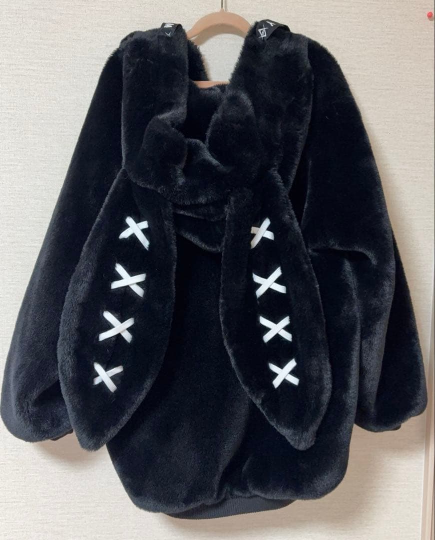 レフレム うさ耳BIGファーパーカー フリーサイズ