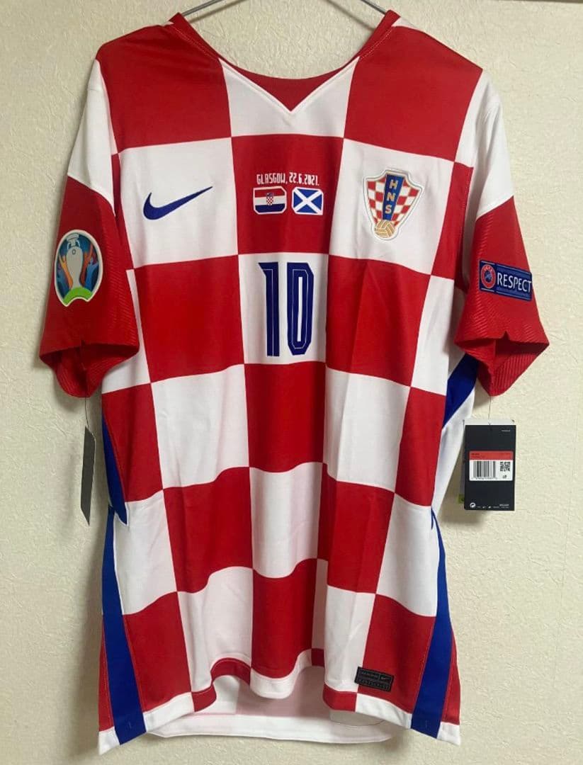 【新品/正規品】クロアチア代表 ＃10モドリッチ EURO2020 ユニフォーム