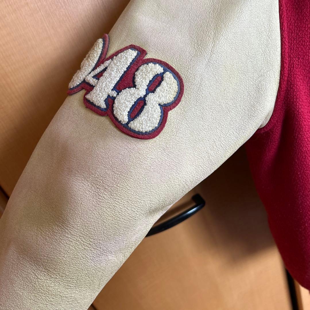 ☆ 希少.⋆VAN スタジャン 赤 948