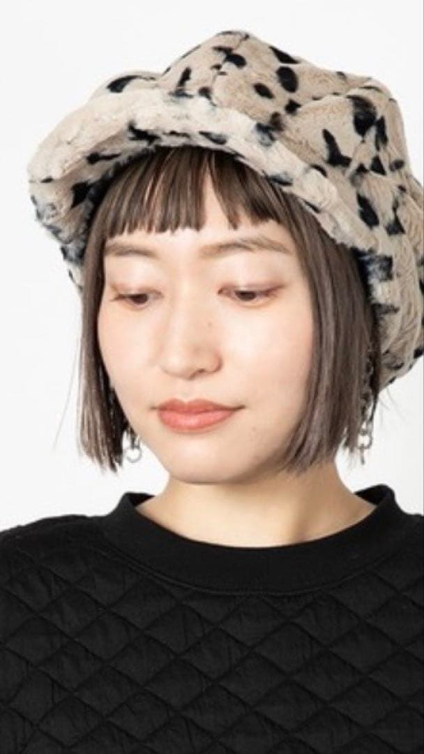 ファーキャスケット　完売ca4la