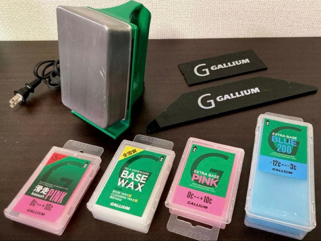 GALLIUM（ガリウム）ホットワックス・アイロンセット