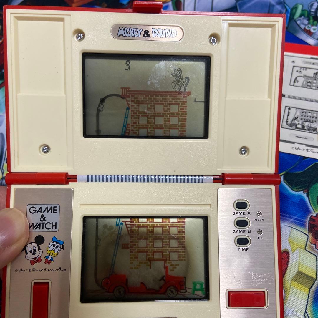 任天堂 ゲームウォッチ ミッキー&ドナルド　ゲーム&ウオッチ　マルチスクリーン