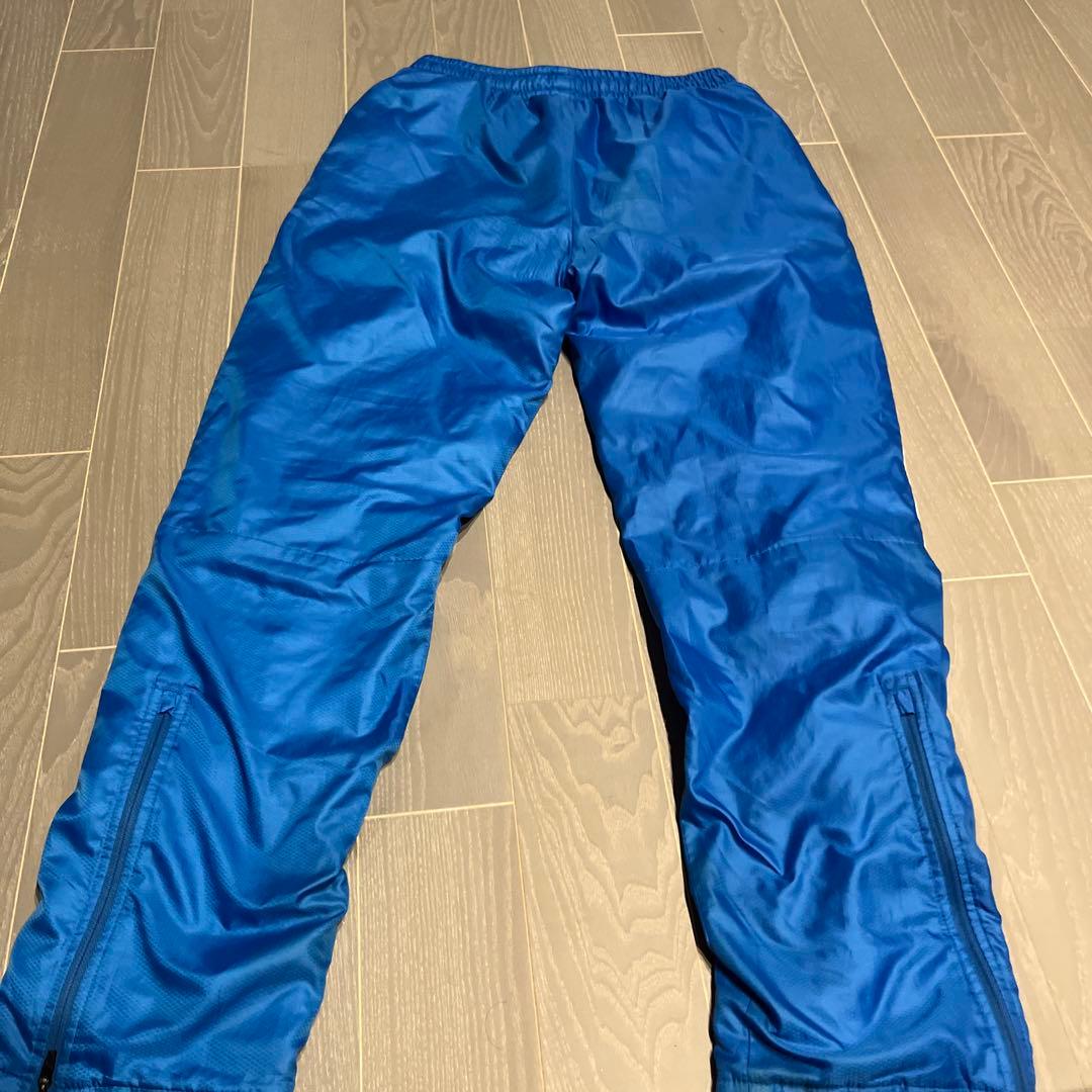 大津高校　ウォーマー　上下セット 青