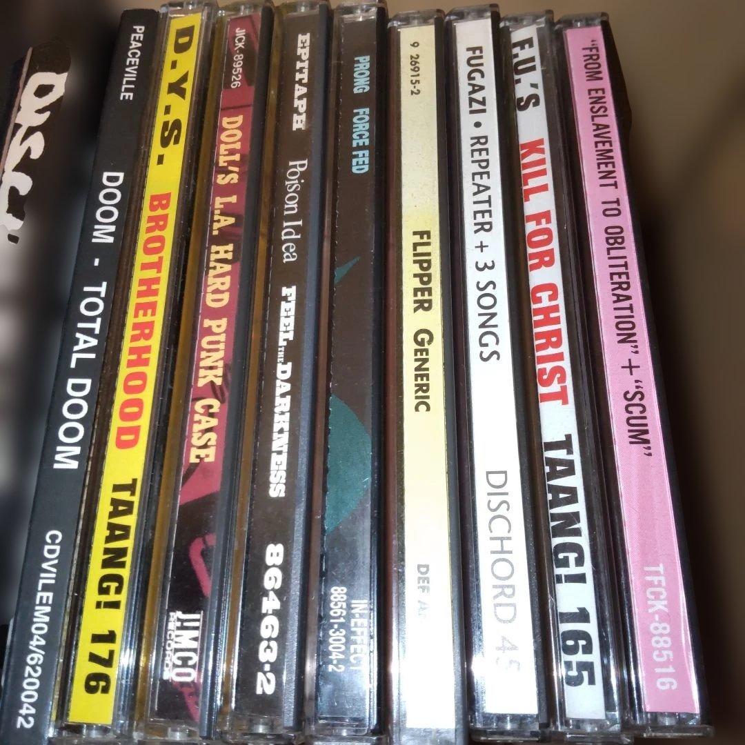 CD75枚 70's 80's PUNK、HARDCORE