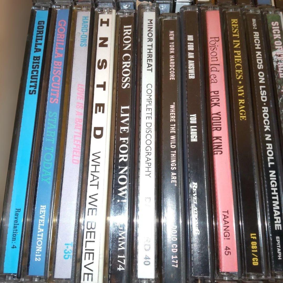 CD75枚 70's 80's PUNK、HARDCORE