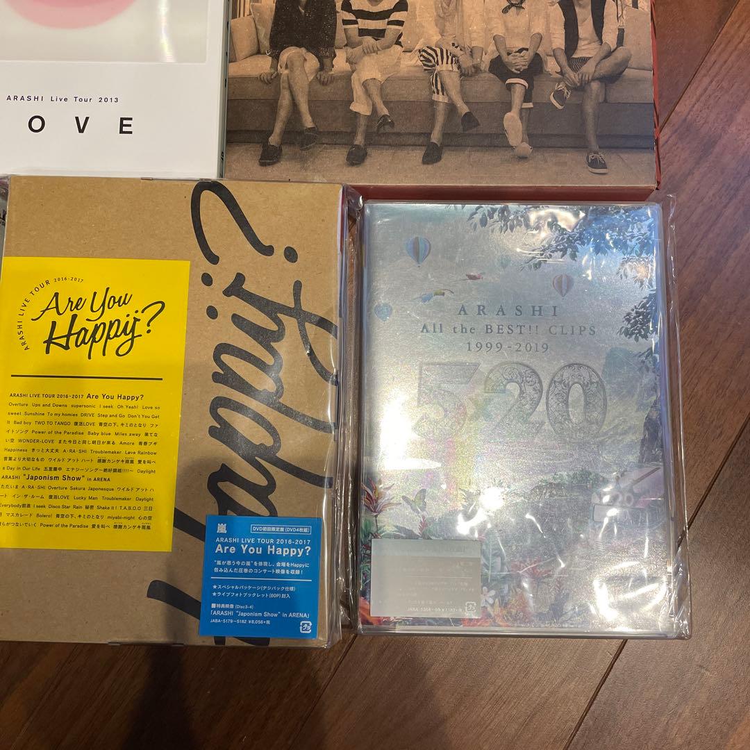 値下げ　嵐ライブDVD&Blu-ray 14点