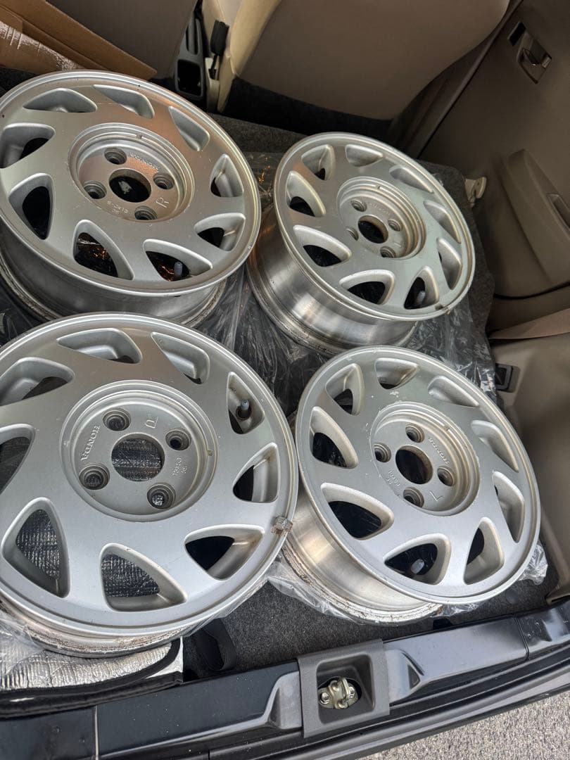 本日価格‼️希少 ‼️GA2 シティ ホンダ純正アルミホイール 5.0J-13