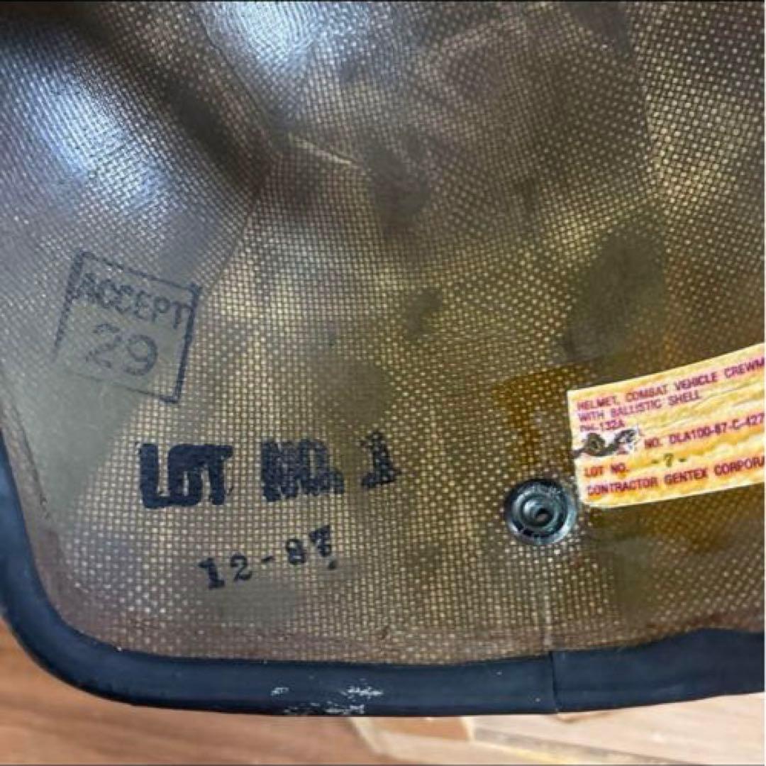 米軍　実物　CVC タンカース　ヘルメット　MEDIUMライナーなし　送料無料②