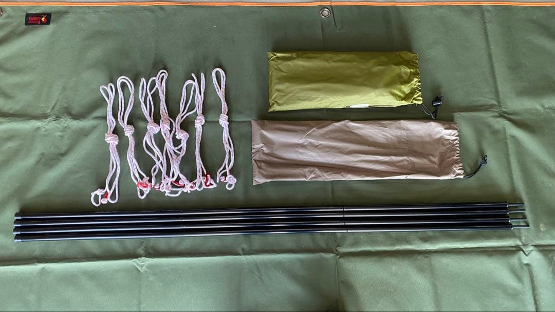 【美品】【廃盤】tent-Mark DESIGNES炎幕DX ver.2 前幕付