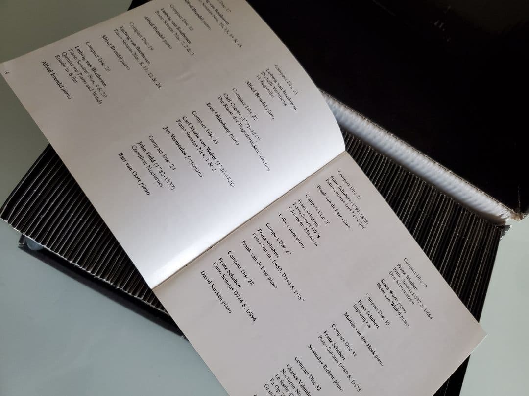 希少 THE PIANO-100CD BOXセット-DVD-ROM楽譜付