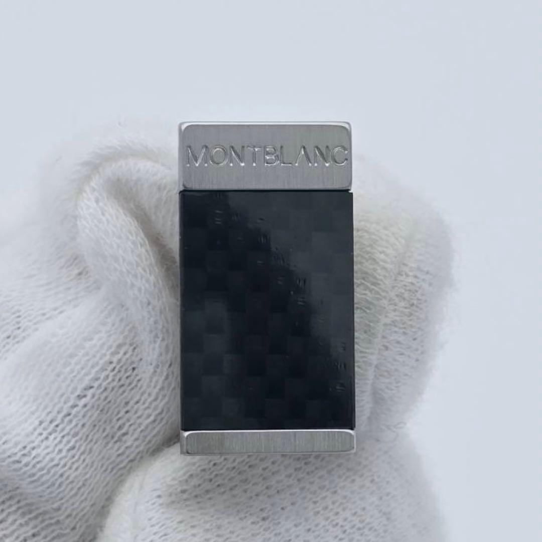 ★MONTBLANC★ カフリンクス カフス ロゴ 長方形 シルバー ブラック