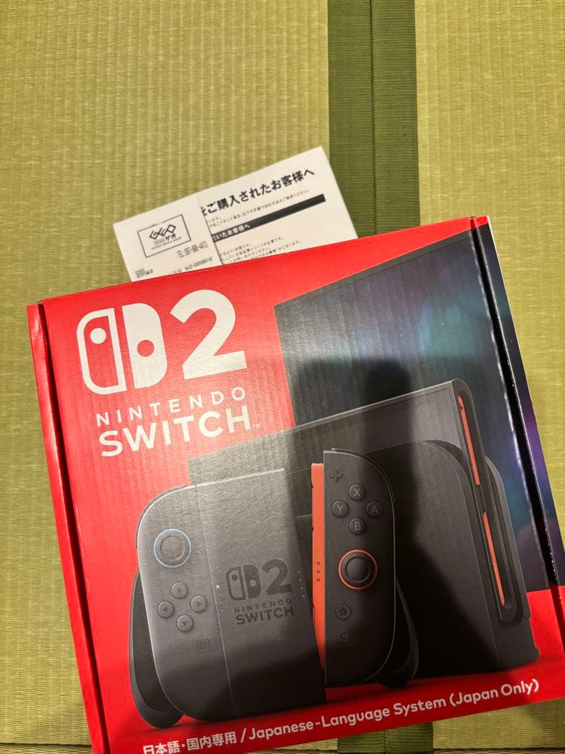 任天堂スイッチ2 Nintendo switch2 日本語国内専用　新品未使用品