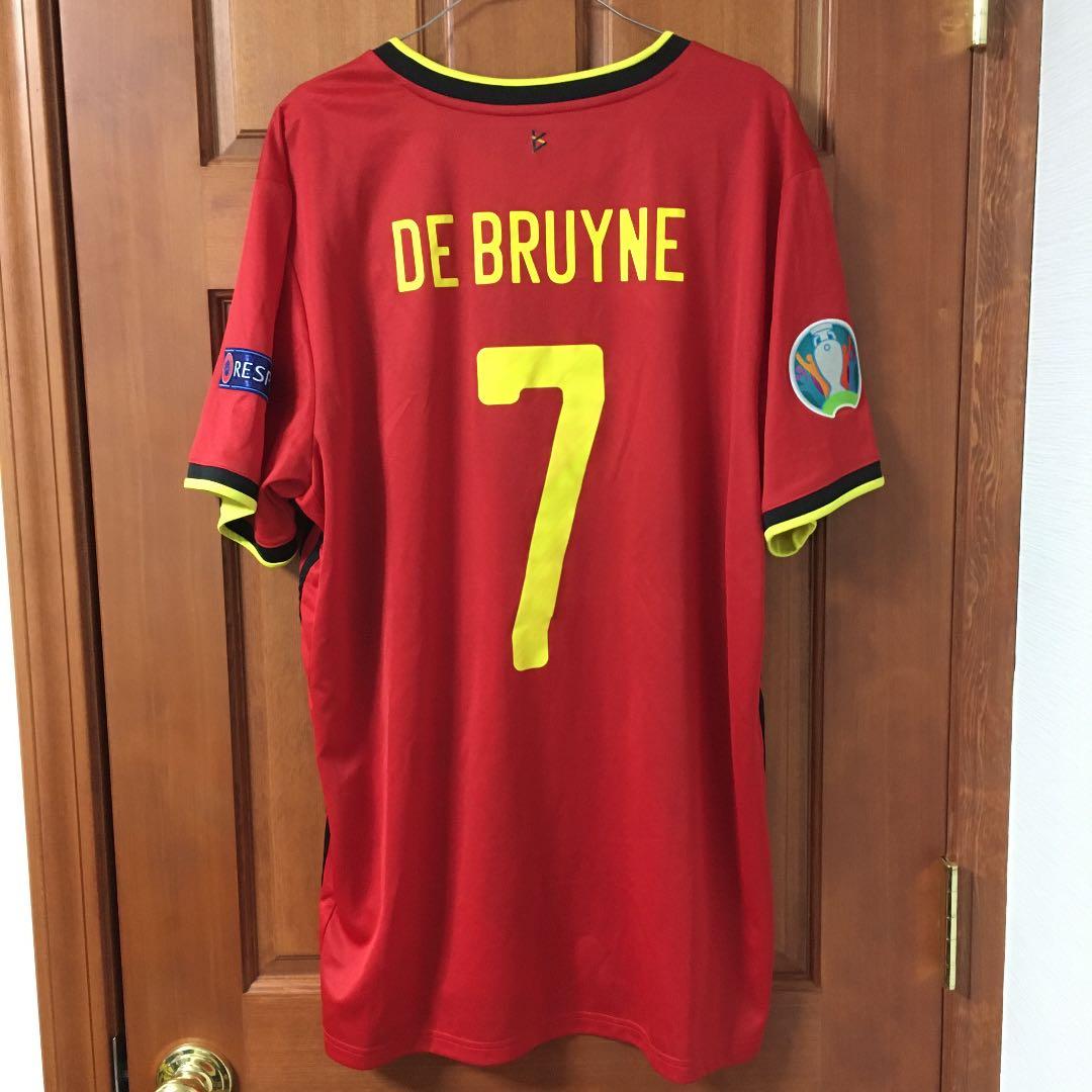 【⭐︎極美品⭐︎/正規品】ベルギー代表 デ・ブライネ ユニフォーム