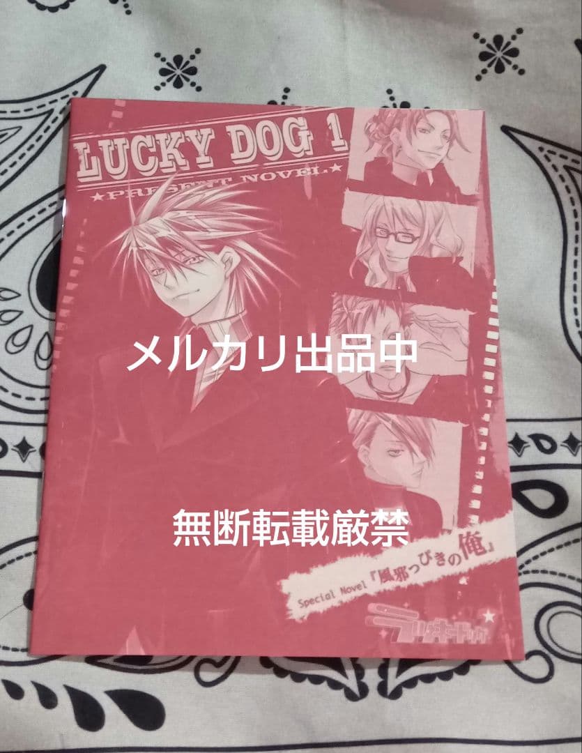 風邪っぴきの俺　小冊子のみ　ラッキードッグ　応募者全員サービス