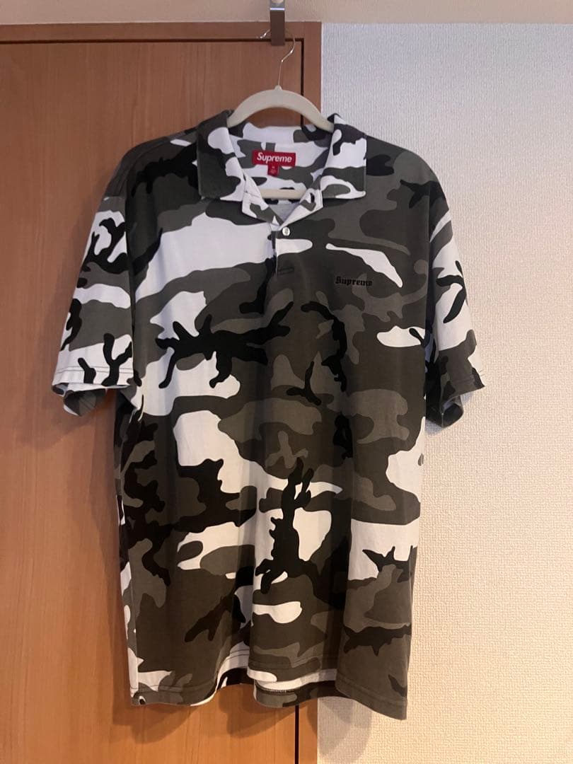 トップス Supreme Washed Camo Polo  Camo