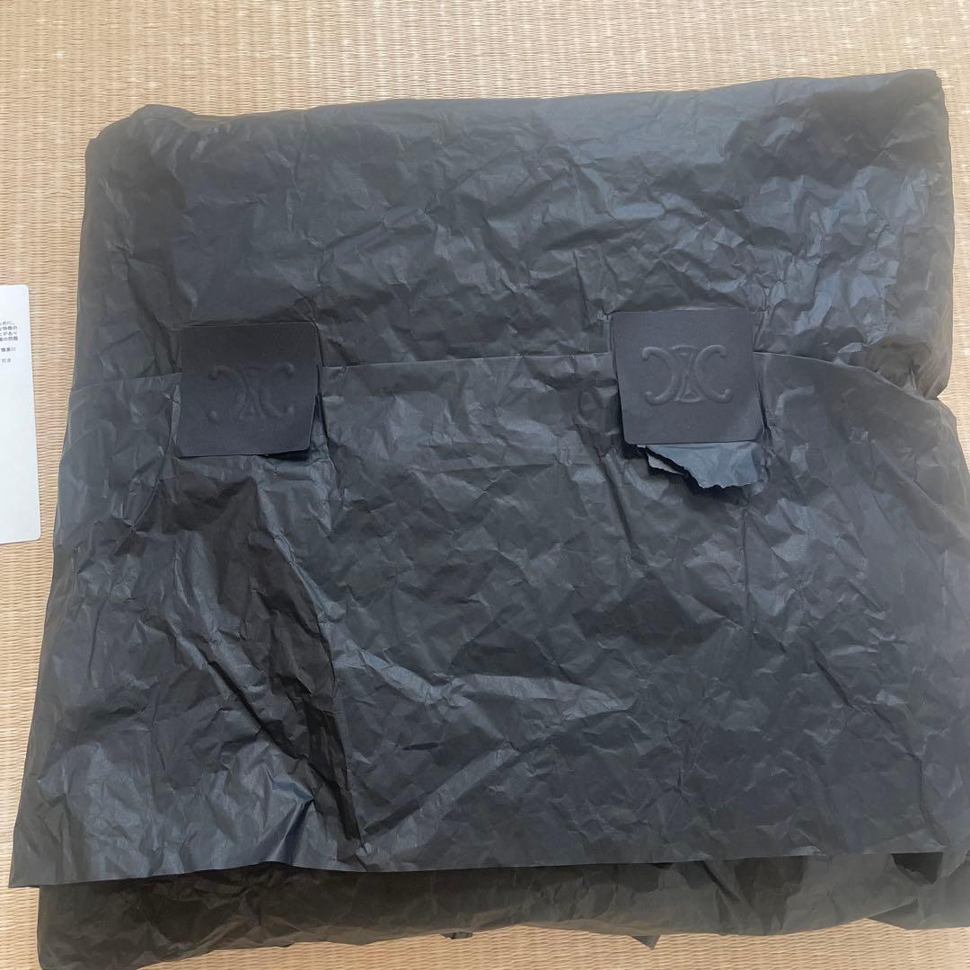 CELINE ブラック ニットバケットハット