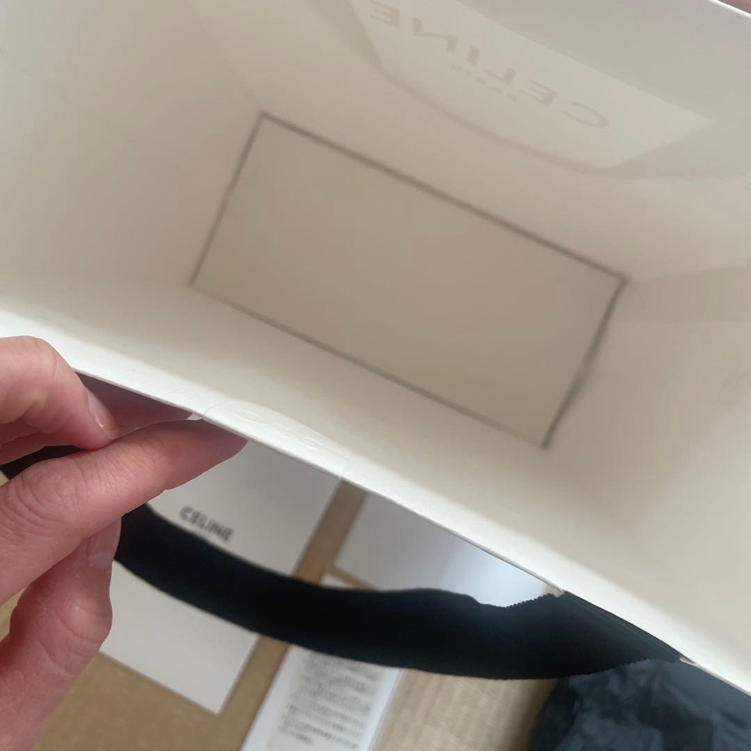 CELINE ブラック ニットバケットハット