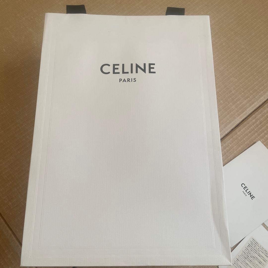CELINE ブラック ニットバケットハット