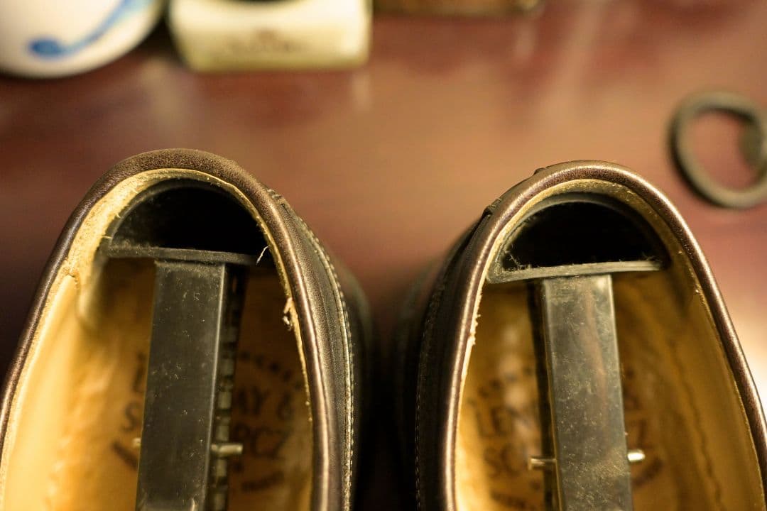 靴 LENDVAY & SCHWARCZ Apron Front Derby 2