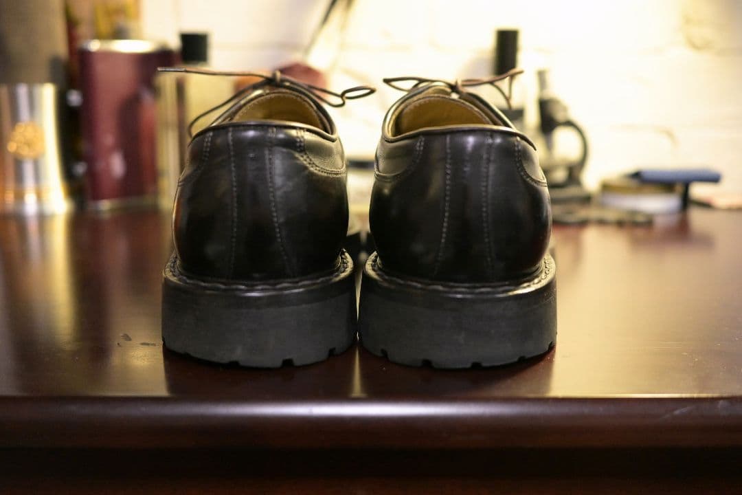 靴 LENDVAY & SCHWARCZ Apron Front Derby 2