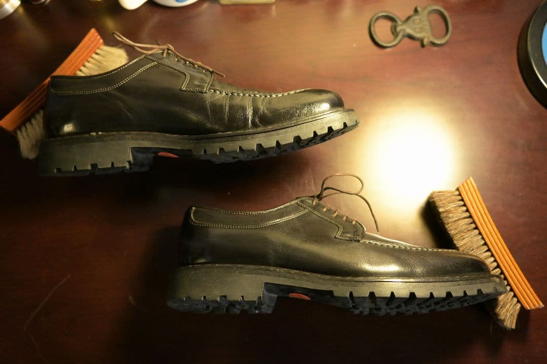 靴 LENDVAY & SCHWARCZ Apron Front Derby 2