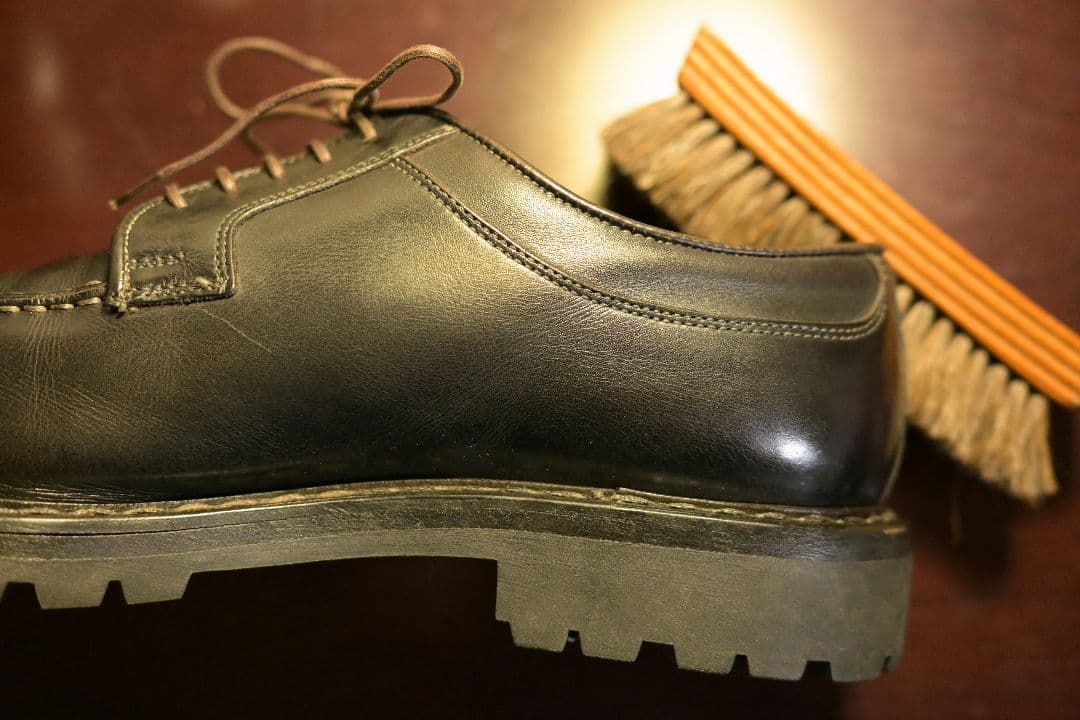 靴 LENDVAY & SCHWARCZ Apron Front Derby 2