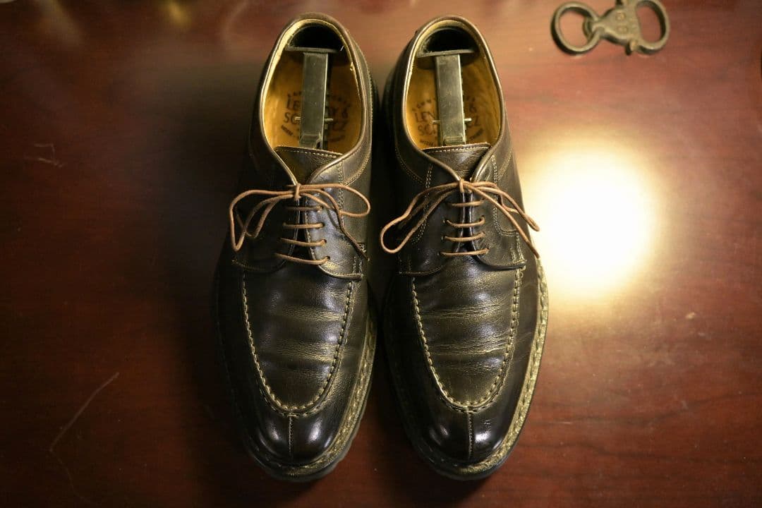 靴 LENDVAY & SCHWARCZ Apron Front Derby 2